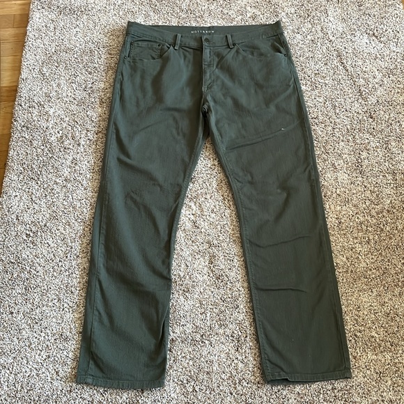 Mott & Bow Mercer twill denim jeans 38x32 - Picture 4 of 12